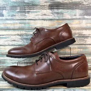 Rockport | Shoes | Rockport Oxfords Mens 1m Brown Leather  display picture 3